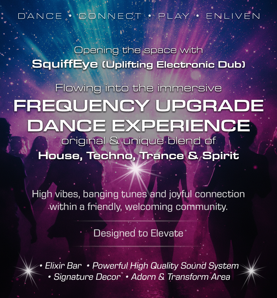 Frequency Upgrade Dance Experience flyer